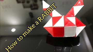 Snake cube | how to make a RABBIT