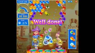 Bubble Witch 2 Saga Level 140 - No boosters