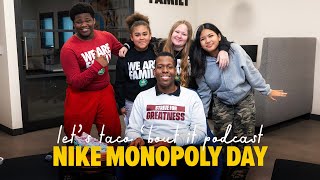 Nike Hosts Monopoly Day at LeBron's House Three Thirty! 🎲👑 | Let's Taco 'Bout It Podcast 🌮