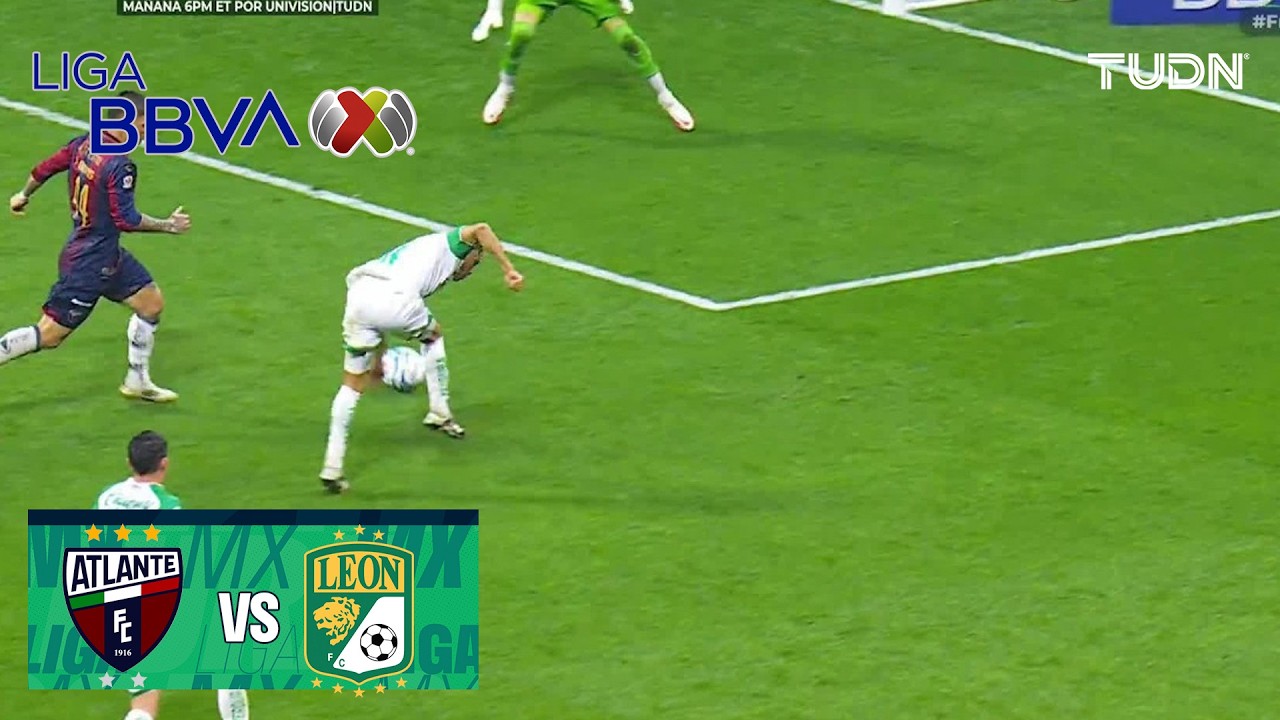 METAL, se salva el Atlante  | Atlante vs León | Liga MX - Jornada 6 Apertura 2026 | TUDN