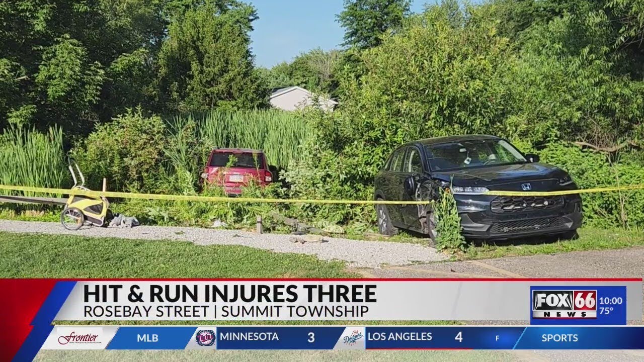 Three injured, dog killed in Summit Twp. hit-and-run crash