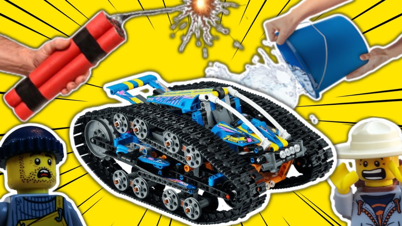 ZROBIŁEM EKSTREMALNE TESTY STEROWANEGO POJAZDU Z LEGO