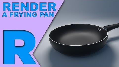 How Do I Render: A Frying Pan (Renderman & Maya)
