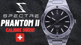 Reloj Phantom II de Spectre Time con mecanismo suizo ¿un Royal Oak accesible - en español