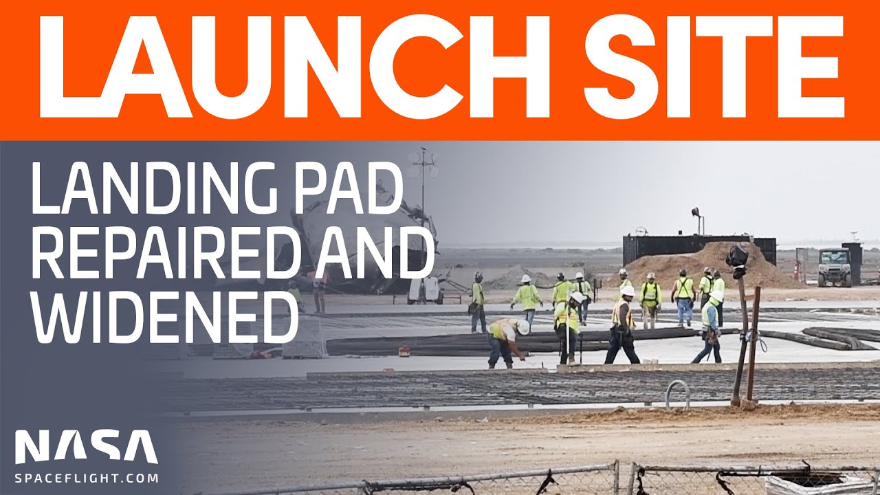 SpaceX Boca Chica - Starship Landing Pad Work ahead of SN10 Launch - SN11/SN16 Prepare