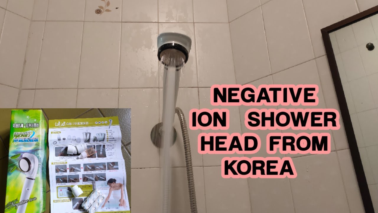 Negative Ion Shower Head ( In My Kitchen'S Mini-Toilet )