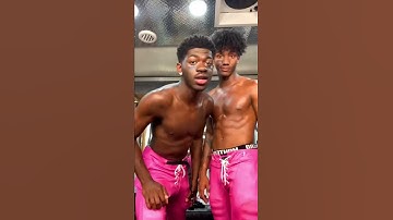 Thumbnail of Lil Nas X & “👀”His backup dancer (Yai Ariza) at  “THATS WHAT I WANT” music video BTS | so CUTE 🥰💕