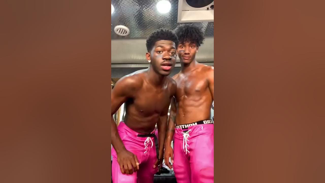 Lil Nas X & “👀”His backup dancer (Yai Ariza) at  “THATS WHAT I WANT” music video BTS | so CUTE 🥰💕