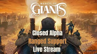 Celebrity NEW MOBA/RTS GAME! March of Giants | Closed Alpha Support Gameplay Wealth