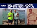 Seahawks fandom lifts Army veteran hospitalized in Portland, OR | FOX 13 Seattle