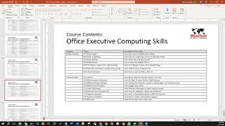 1. Professional Computing Skills - Introduction Profile