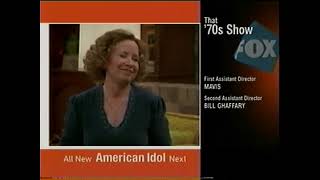 FOX Split Screen credits (February 4, 2004; That '70s Show)