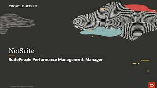 SuitePeople Performance Management: Manager