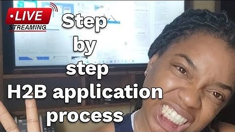 Step By Step H2b Application Process || JAMAICAN YOUTUBERS