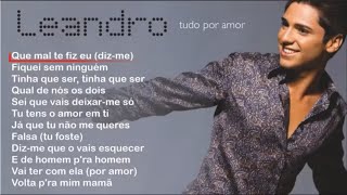 Leandro - Tudo por amor (Full album)