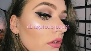 Cool toned Prom makeup tutorial using all drugstore products | EmmasRectangle