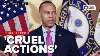 Jeffries: Dems ready to negotiate goverment reopening, healthcare crisis created by Republicans