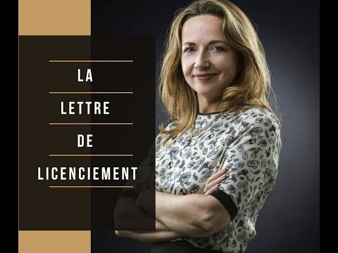 Vidéo: Qu'est-ce qu'une lettre de licenciement ?