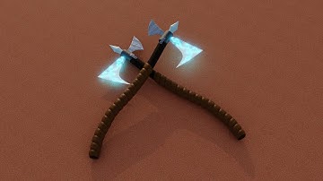 Battle axe Blender Tutorial