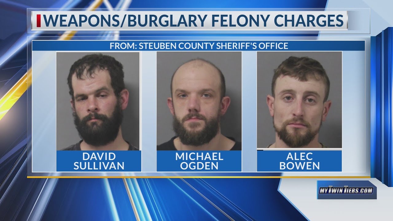 Three arrested after theft and burglary in Thurston - YouTube