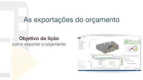 Vídeo Tutorial de PriMus IFC - As exportações do orçamento - ACCA software