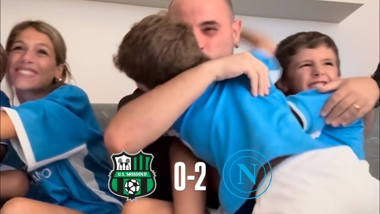 BUONA LA PRIMA! SASSUOLO-NAPOLI 0-2 | LIVE REACTION TIFOSI NAPOLETANI