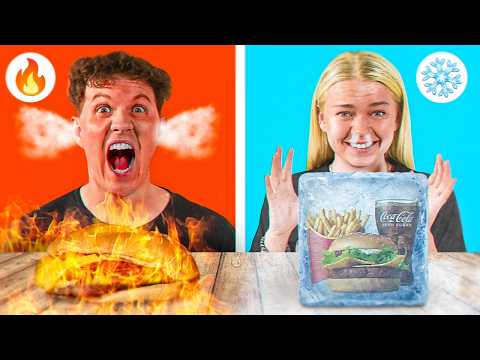 Varm vs Kold MCDONALDS! (Hvad er Klammest?)