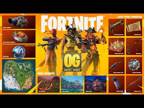 Season 8 OG Battle Pass Announcement!!