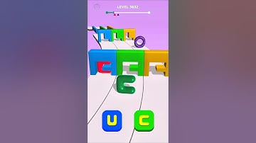 Blob Shifter 3D Level 3632 | Cubic Gaming #shorts #games #gameplay