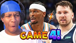 Lvgit Reacts To OKC Thunder vs Dallas Mavericks - Full Game 4 Highlights | May 13, 2024 NBA Playoffs