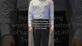 Dont Tuck Your Shirt In Like This Instead Try This mensweartips