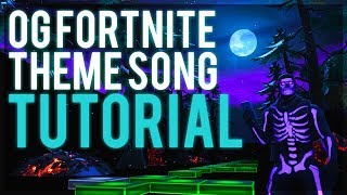 OG Fortnite Theme Song TUTORIAL - Fortnite Music Blocks