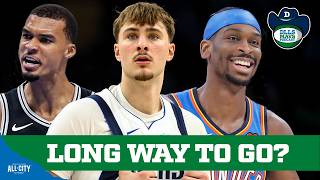 How Close Are Cooper Flagg & Dallas Mavs From Competing With Thunder & Spurs? | DLLS Mavs Podcast