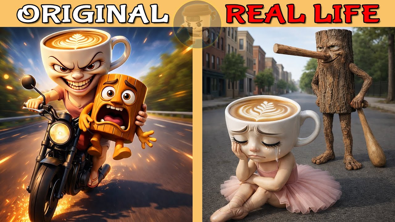 Tung Tung Tung Sahur Goes Full Rage 😡 | Brainrot Original vs Real life | Brainrot Animation