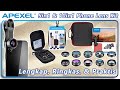 PAKET LENGKAP!! APEXEL 10in1 &amp; 5in1 Smartphone Lens Kit Accessory - Unboxing &amp; Review