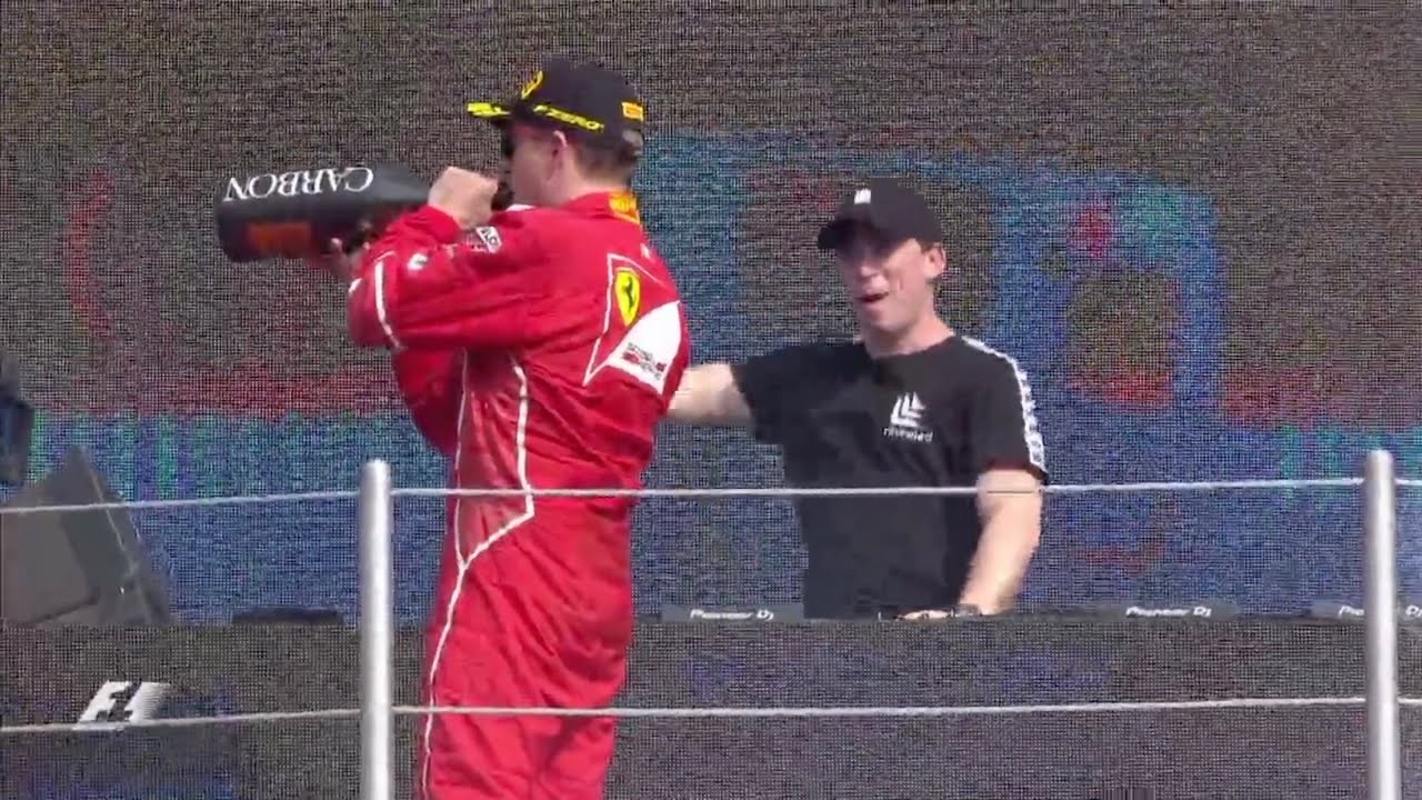 F1 Mexico Podium 2017 Flashback With Never Seen Microphone Fail Hardwell 😰