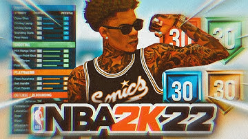 *NEW* BEST PLAYSHOT GUARD BUILD IN NBA 2K22! BE A DEMIGOD! (GAMEBREAKING)