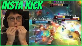 KRX Willer Shows Off Insane Reaction Speed With A 3-Man Kick
