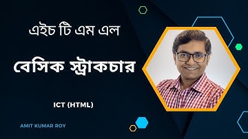 HTML এর বেসিক Structure অথবা ওয়েব পেজের বেসিক Structure | Basic HTML Structure Bangla Tutorial