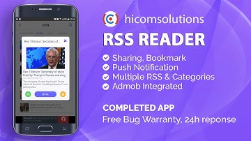 Android Demo - News RSS Collection Mobile App Template, Script, Source Code for Sale