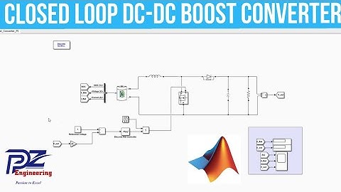 Closed loop control simulation of DC-DC Boost Converter in MATLAB/Simulink