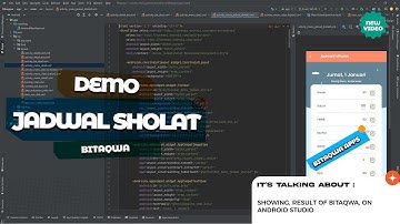 Demo About Jadwal Sholat  | Android Studio