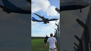 Silkway #boeing 747 landing at East Midlands #airport #aviation #airplane #plane #planespotting