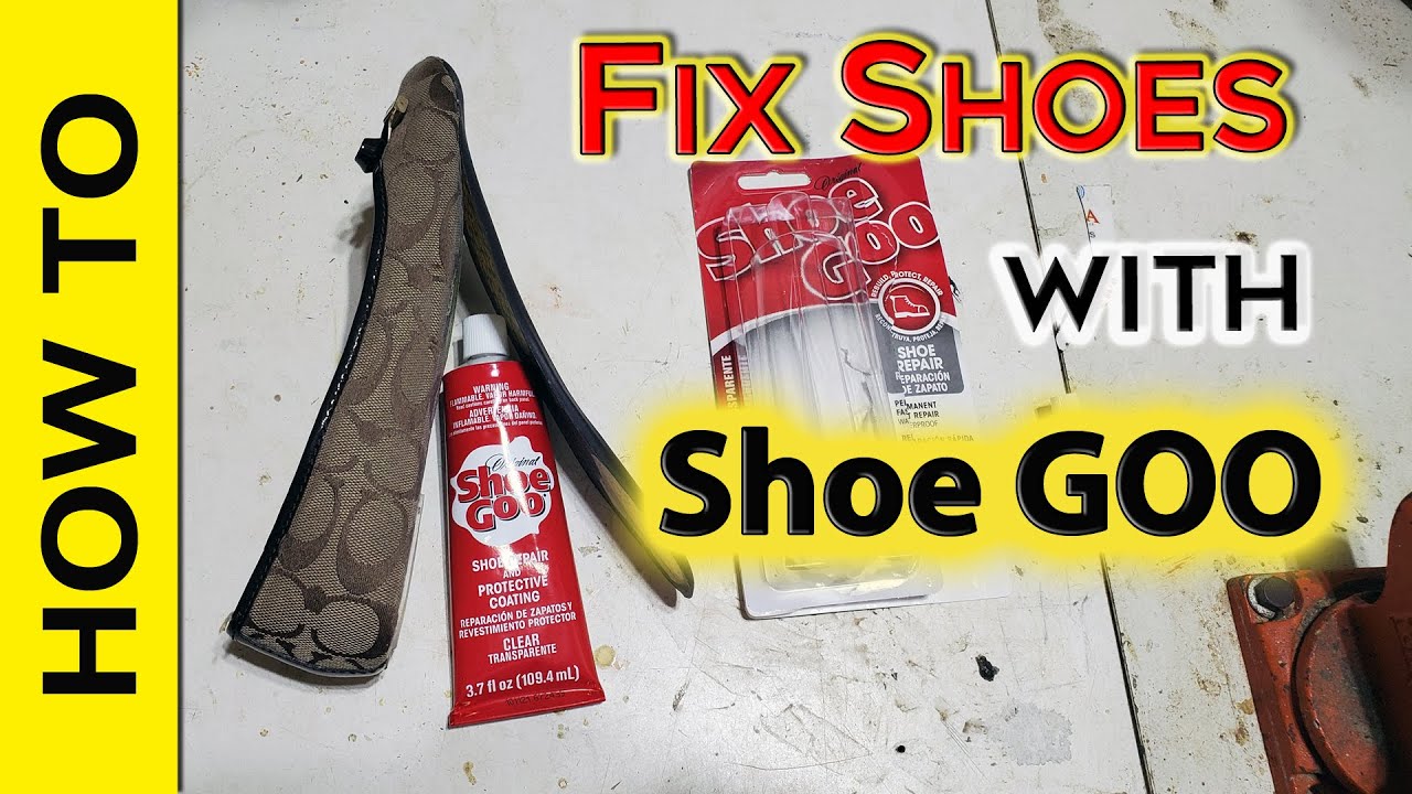 How to use Shoe Goo to make lasting repairs 