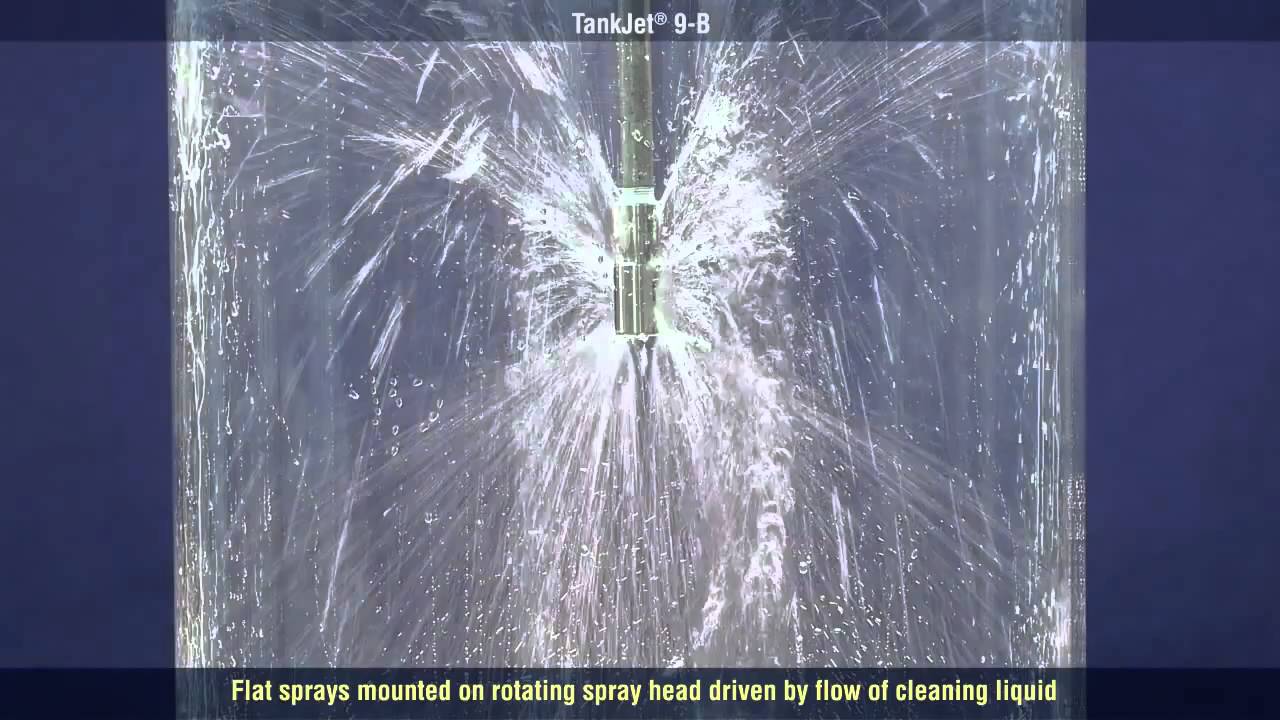 Effectively Rinse Tanks with TankJet® 9 Rotating Nozzle from Spraying Systems Co
