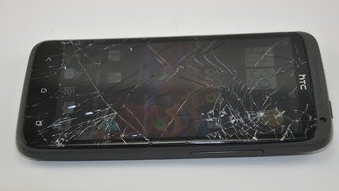 HTC One X - Drop Test