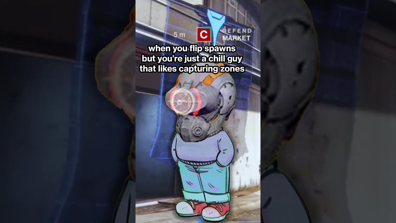 when you're chill about playing the objective