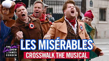Crosswalk the Musical in Paris - Les Misérables - #LateLateLondon