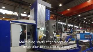 Maintenance Partners   Machining of Recip Compressor Cylinder by Howden Maintenance Partners Belgium nv 1,123 views 7 years ago 33 seconds