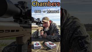 CNC vs Manual #precisionrifle #longrangeshooting #customrifle #gunsmithing